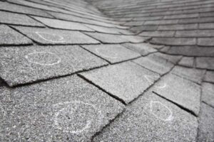 identifying damaged shingles