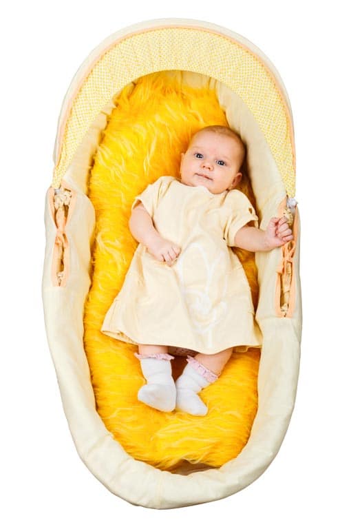 Bassinet can be a cozy bed for naps, but isn't ideal for regular sleeping because it is too small and can be tipped.