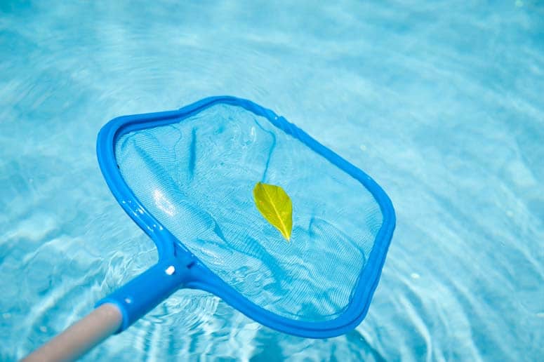 A swimming pool leaf net is essential for minimizing debris in your pool's water.