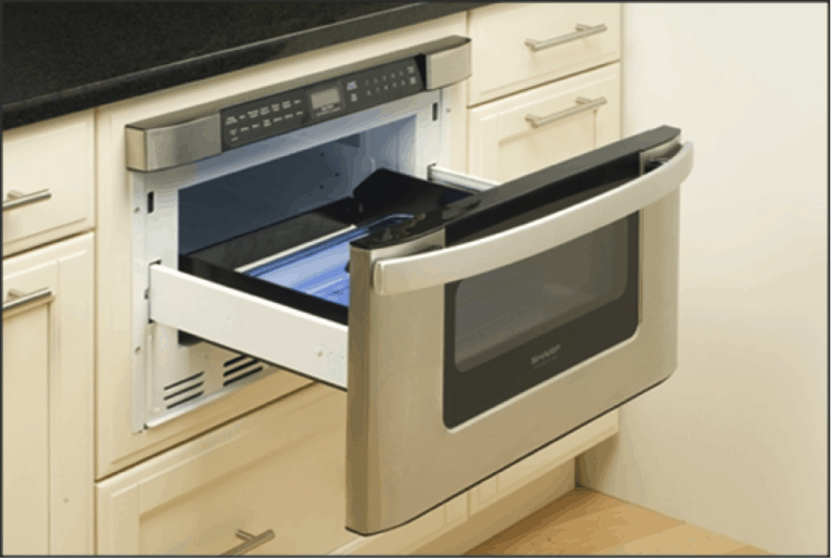 How To Install A Microwave Drawer, How To Build In A Countertop Microwave Oven