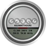 mechanical electric meter