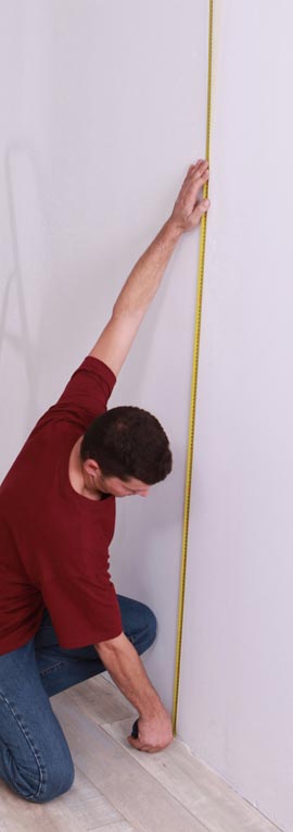 measuring for wallpaper