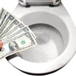 save water money toilet