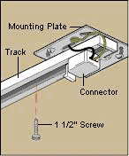 mounting track light