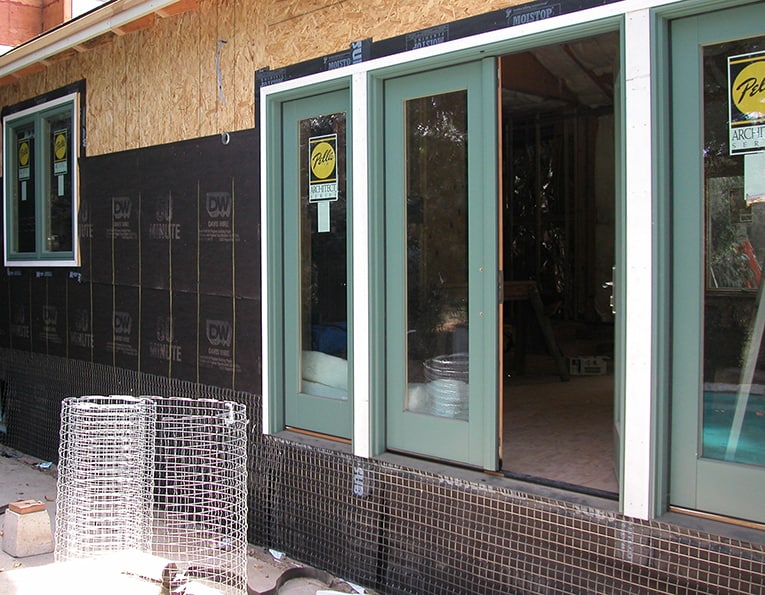 building paper for stucco construction