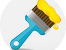 paint brush icon image