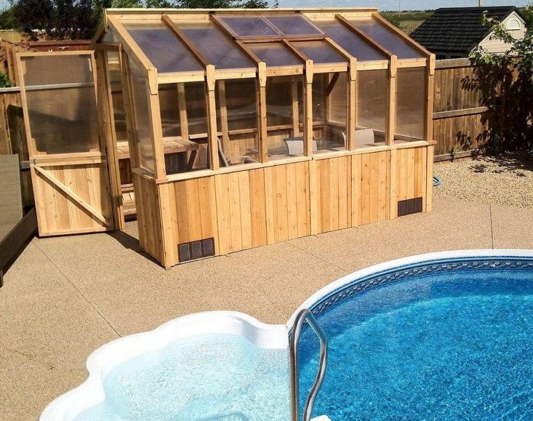 cedar greenhouse kit