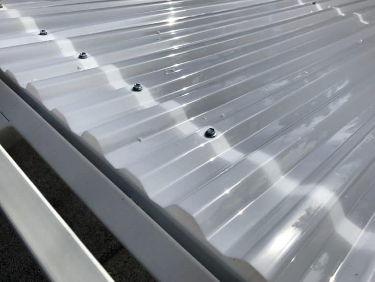 fastening polycarbonate panels