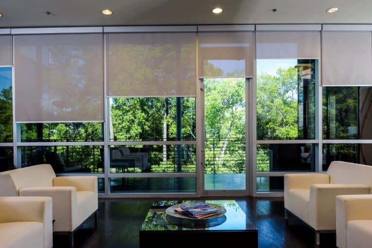 Interior solar screening
