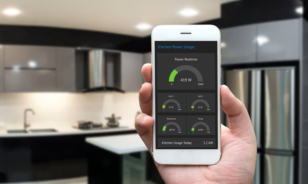 smart home control for appliances