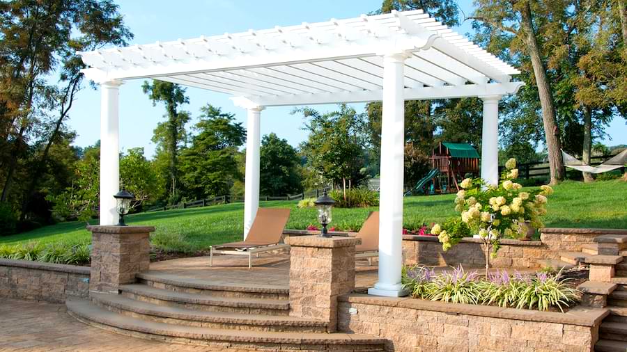 fiberglass pergola