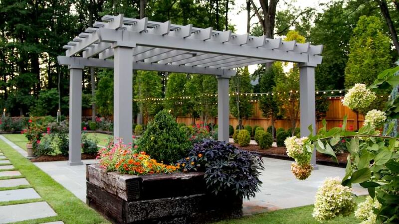 fiberglas pergola