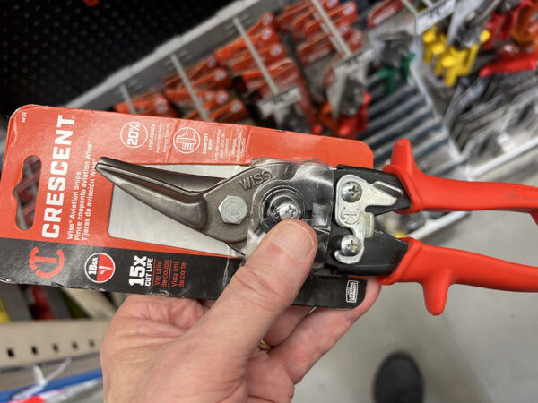 aviation snips or tin snips