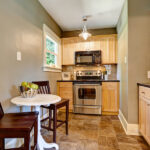 basement kitchen nook