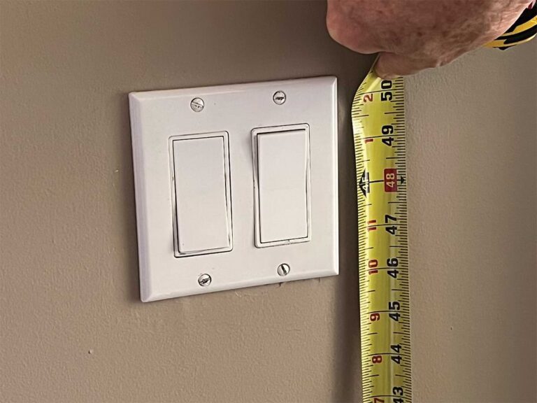 What Is the Standard Light Switch Height? HomeTips