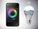 Smartphone and smart led lightbulb